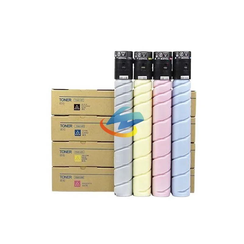 4PCS TN514 Toner Cartridge for Konica Minolta Bizhub C458 C558 C658 Compatible TN-514 High Quality Toner Powder BK500g CMY400g