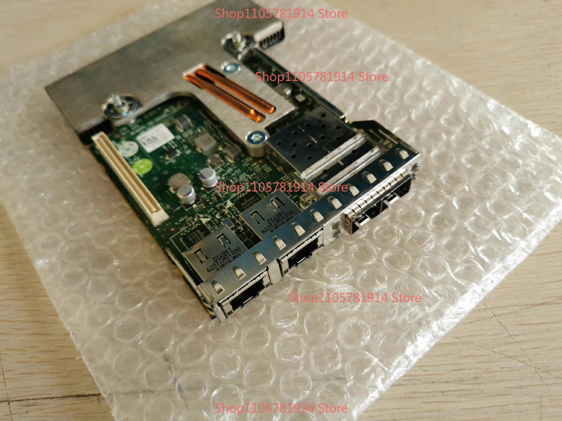 For Dell MT09V 0165T0 57800 + 5720 Dual Port 10 Gigabit Fiber Optic Network Interface Card