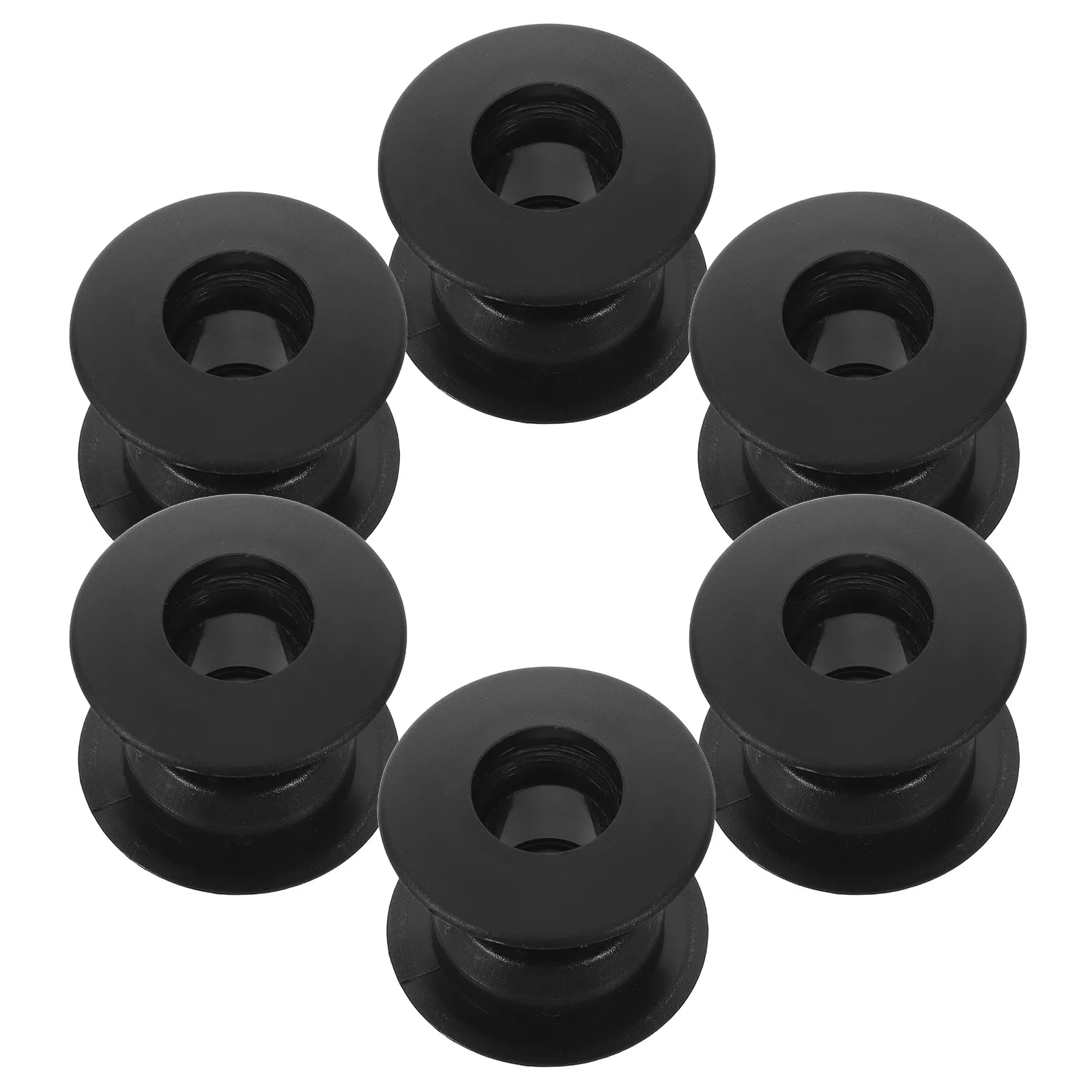 

6Sets Foosball Table Bearings Replacement Parts 30Mm Hole Diameter Plastic Bushings for Tabletop Football Game Machine Low