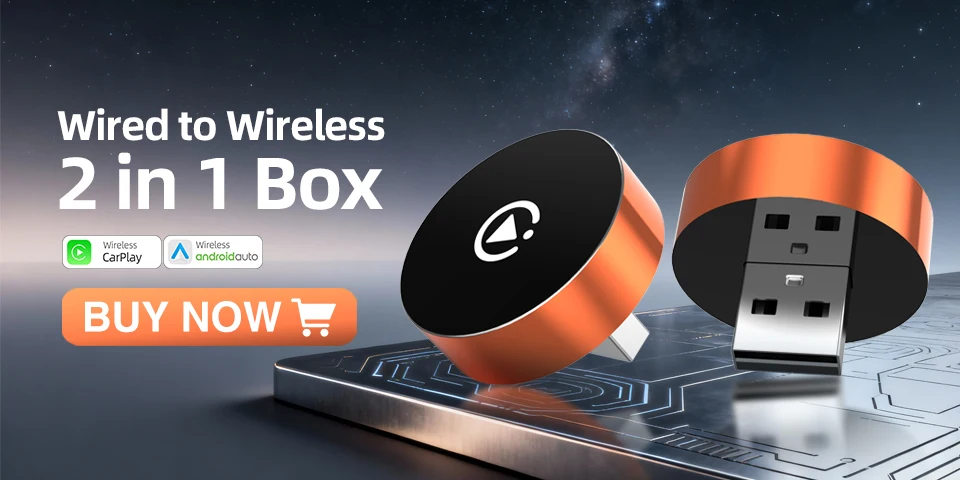 Neue Drahtlose CarPlay Android Auto Adapter USB Dongle Smart Mini Box Plug Und Play Universal Für VW Toyota Nissan Honda Ford Benz – Detail 1