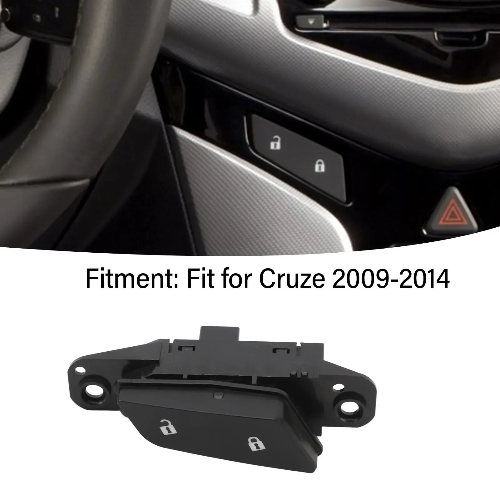 قفل الباب فتح التبديل قفل الباب السلطة زر التحكم التبديل OEM القياسية 96936168   لسيارة شيفروليه كروز 2009 إلى 2014