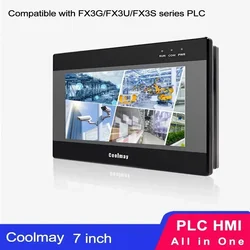 Coolmay All in One 7-calowy MX3G-43C-22MT MX3G-43C-22MRT MX3G-70C-48MT MX3G-70C-48MRT MX3G-50C-32MT PLC HMI