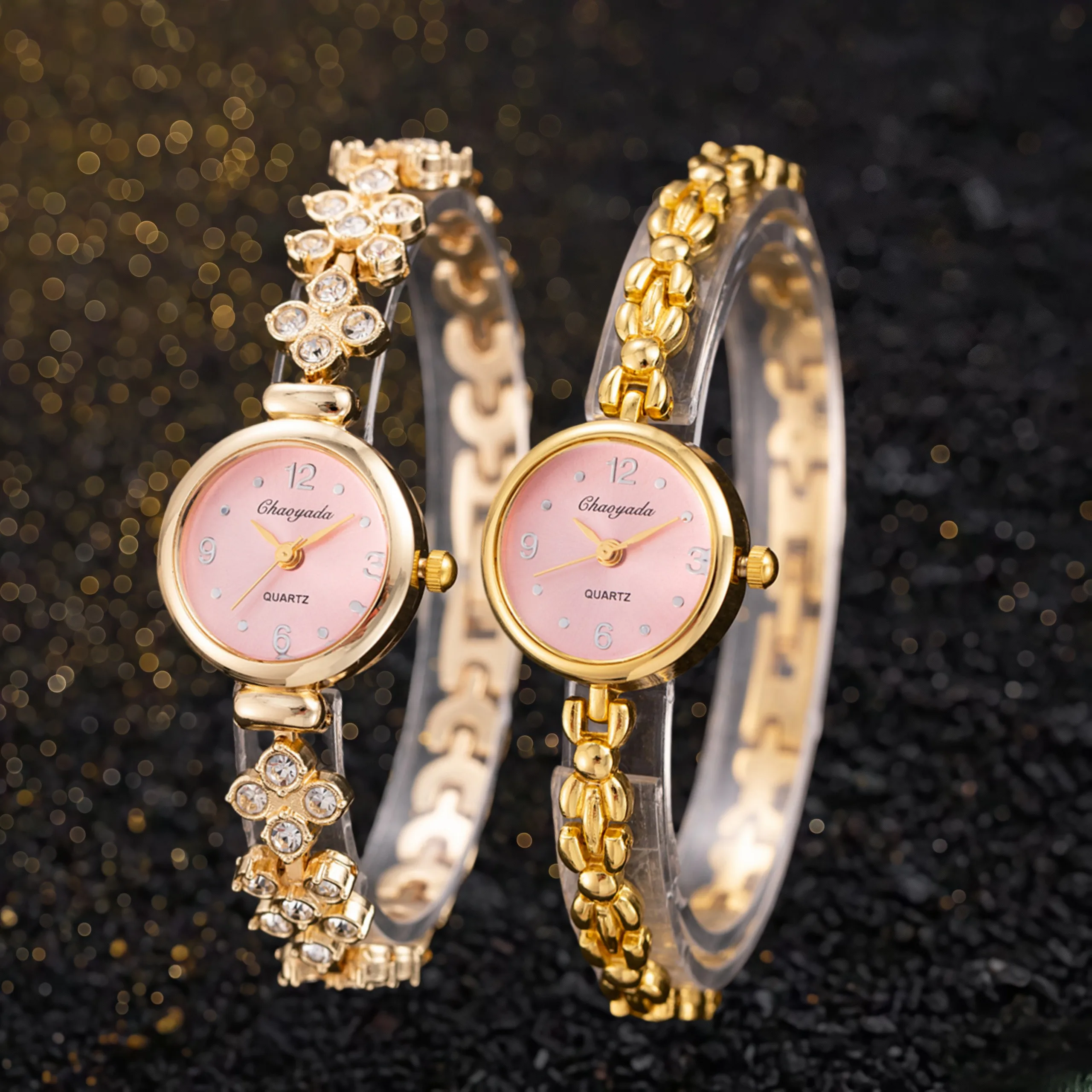 

Women's Watches Set Fashion Elegant Small Dial Women Quartz Bracelet Watch Luxury Simple Ladies Wristwatch Clock Gifts relogio