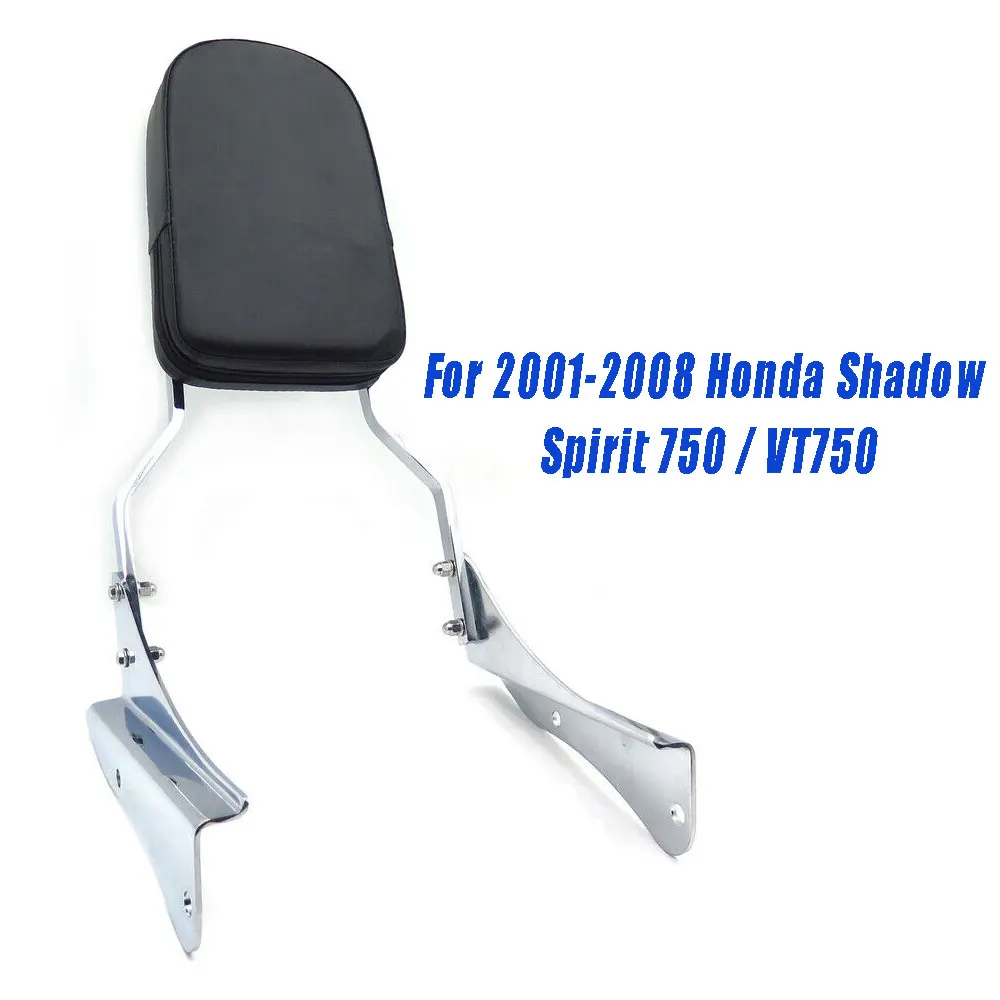 1pc Backrest for HONDA Shadow Spirit 750 VT750  2001-2008 Motorcycle Flame Backrest Sissy Bar