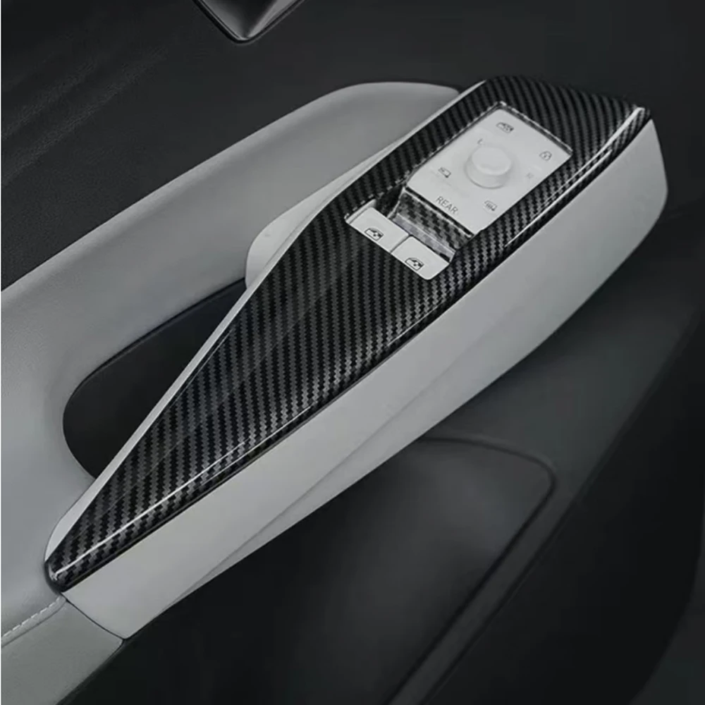 ملصق لوحة رفع نافذة السيارة لسيارة Volkswagen VW ID 3 ID 4 ID4 CROZZ لوحة رفع زجاجية مزينة #2