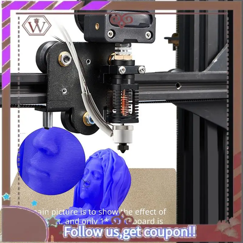 

ABBG-для Ender-3/End-5 S1/K1 Рабочая пластина Гибкий лист PEI PEO 235 мм Двустороннее покрытие Hotend Запасные части для 3D-принтера A