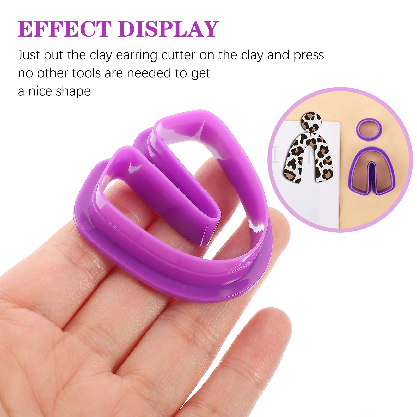 

18pcs Cutters Clay Polymer Clay Cutters Mold Earring Making Kit DIY Supplies Jewelry Craft Gifts Christmas Birthday