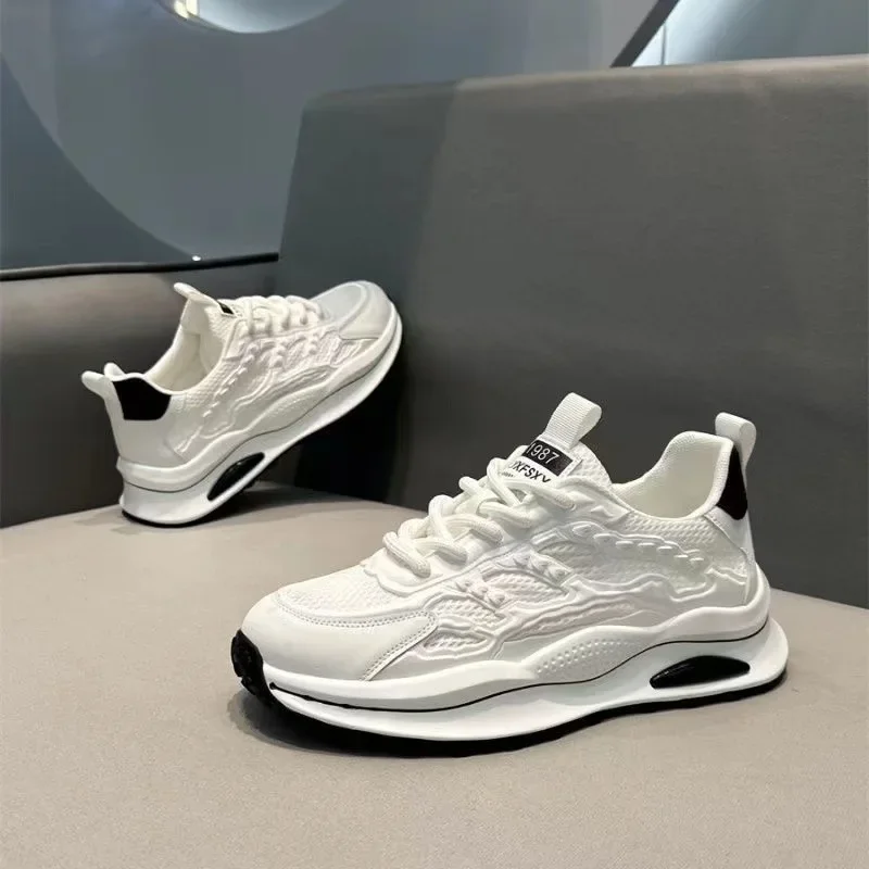 Men Sneakers Summer Mesh Breathable Air Cushion Running Sports Shoes Tennis Shoes Lightweight Non Slip Train Shoes tenis hombres