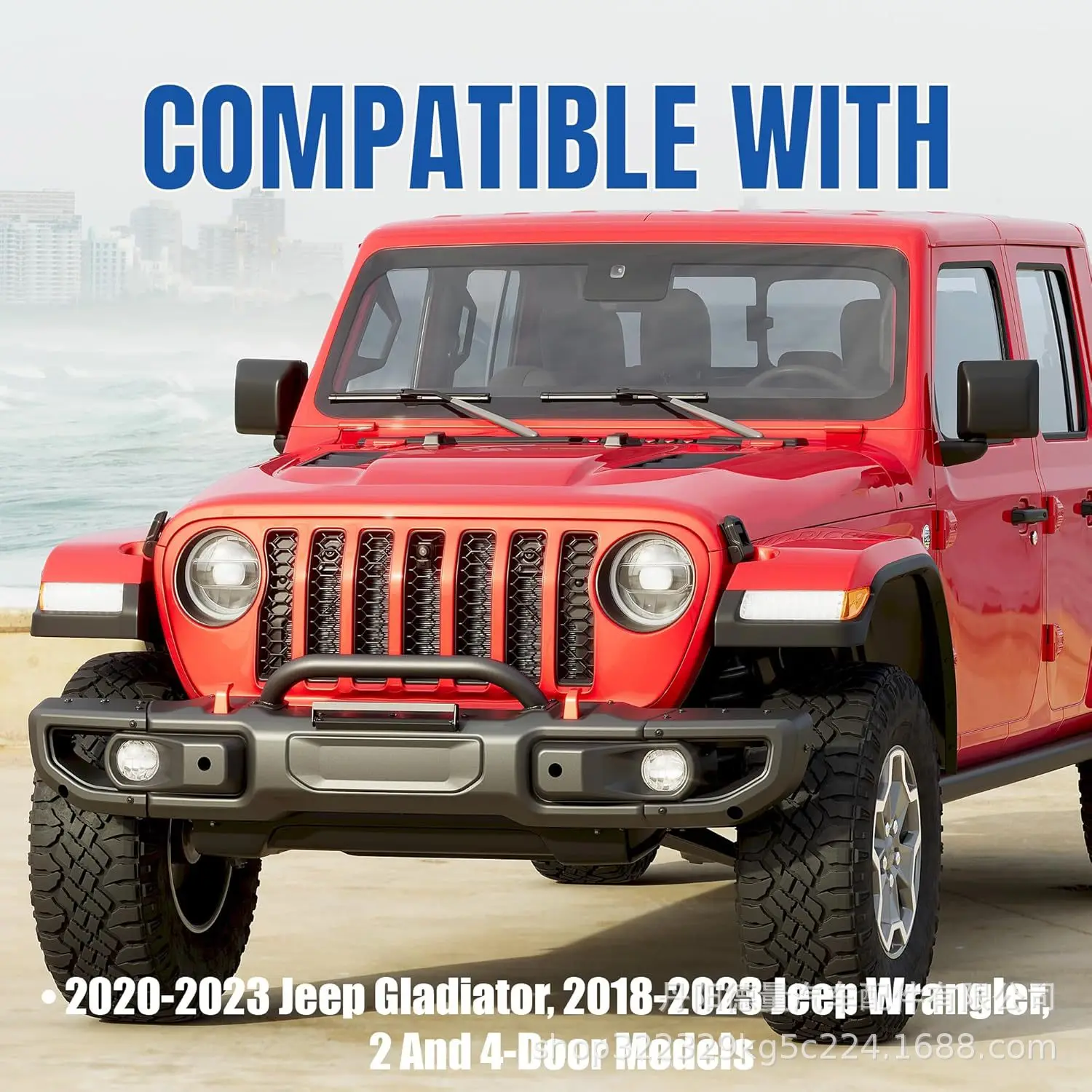 

10th Anniversary Front Bumper For JL18-24 Jeep Wrangler 10th Anniversary Bumper Wrangler Front Bumper