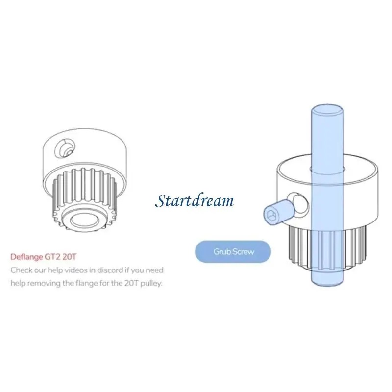 Limite do eixo óptico 5 mm 30/35mm DAXIS ZDRIVE 60MM MAIO ÓPTICO PARA VORON 2.4 K92C