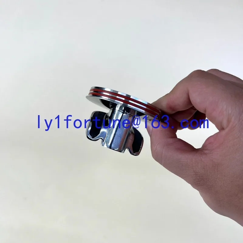 Suitable for bottomless coffee integrated handle coffee machine handle E61 universal 316 stainless steel walnut