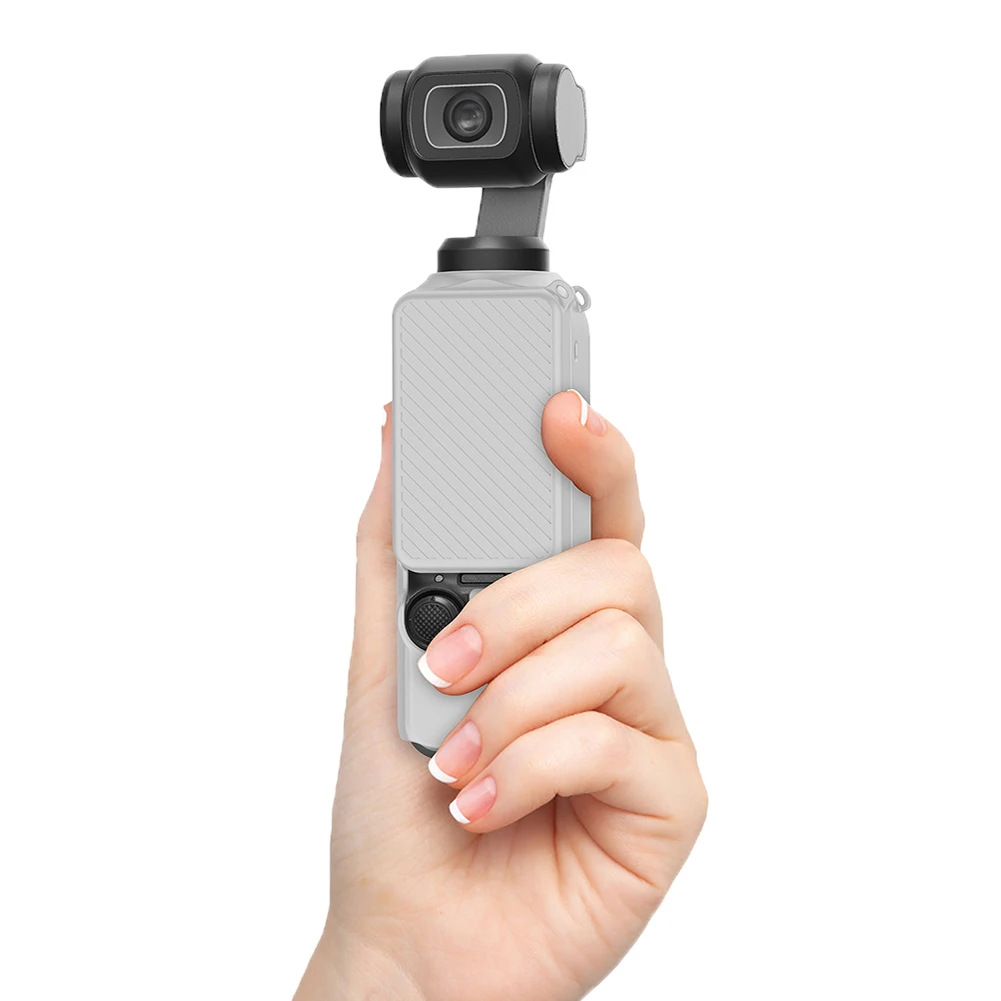

Silicone Case Handheld Camera Protector Anti-Fall Protective Housing Shell Waterproof for DJI Osmo Pocket 3 Gimbal Camera