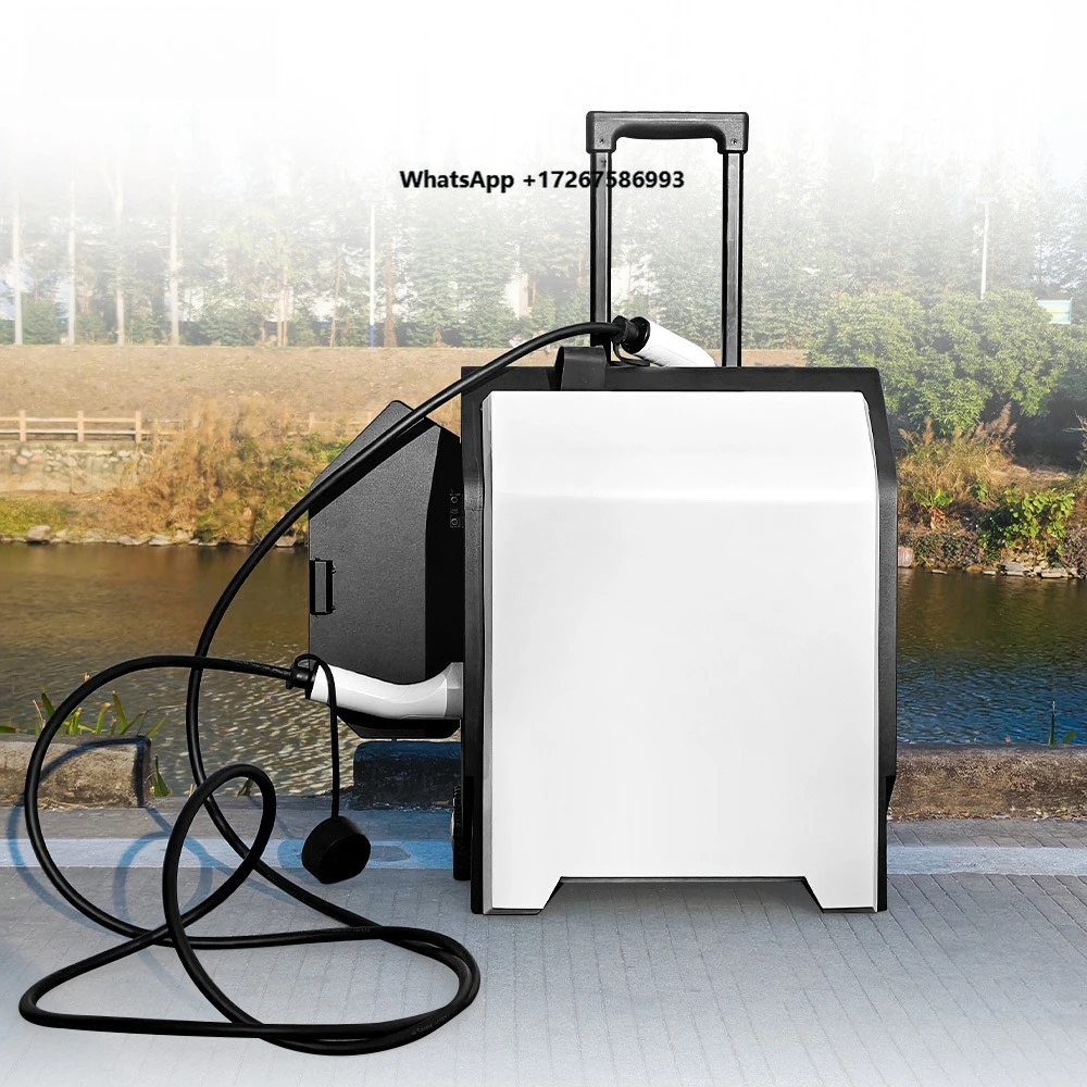 

E-mingze Car Charger Station 3072Wh Mobile Charger Power Output Ev Charger 16A Universal Plug Portable Electric Station