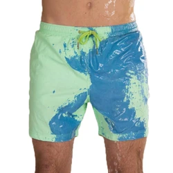 Pantaloncini da spiaggia estivi da uomo estivi costume da bagno costume da bagno costume da bagno ad asciugatura rapida pantalone da spiaggia corto pantaloncini da tavola di ghiaccio fresco pantaloncini Homme