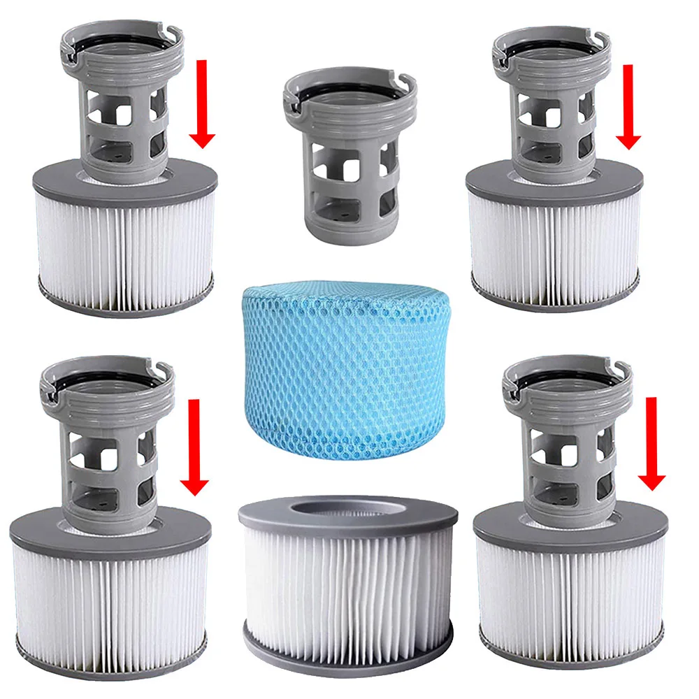 filter for Miweba MSpa Whirlpool Replacement Filter/Filter Holder for Inflatable Pools - Delight - Premium - Elite - Concept