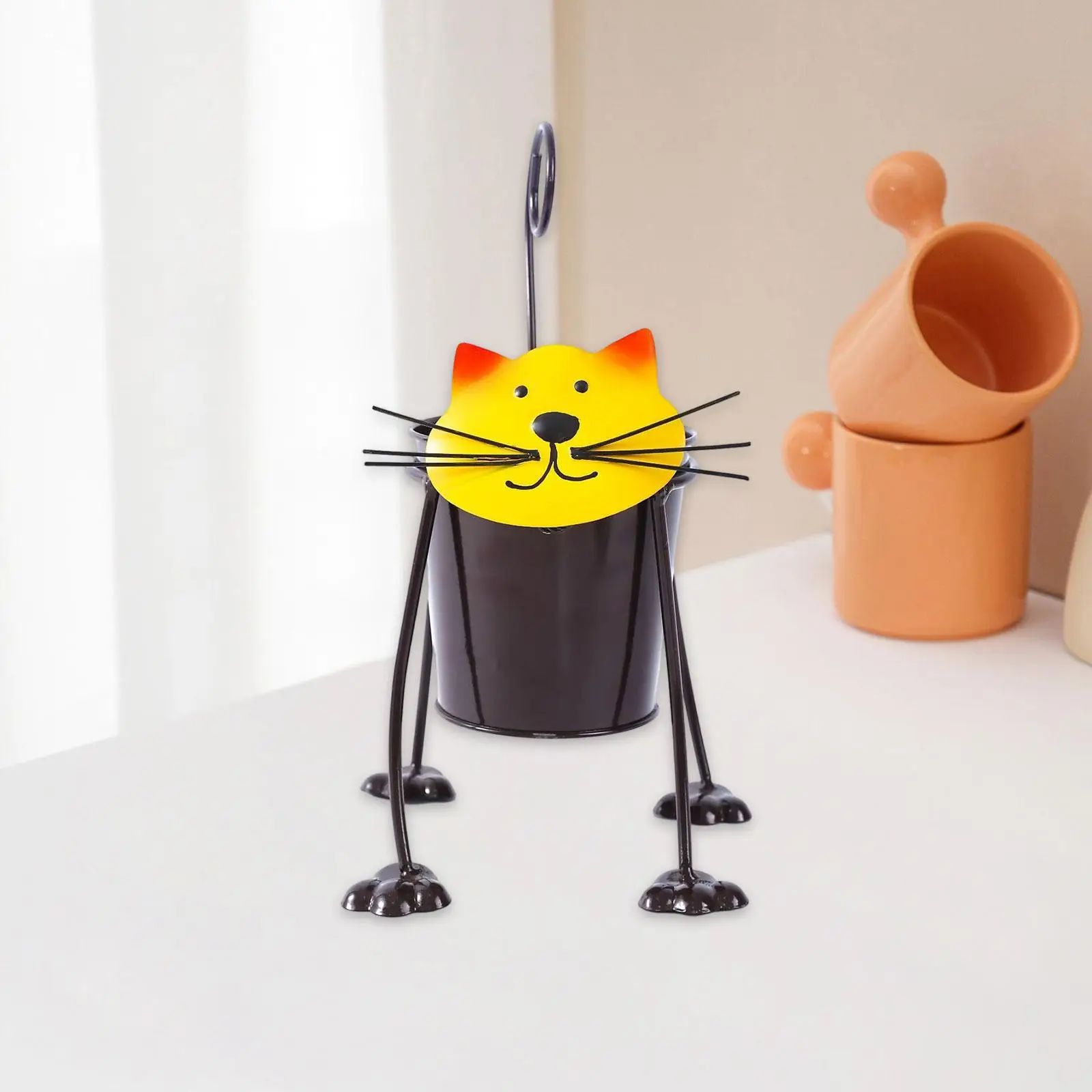 

Pen Holder Paintbrush Stand Iron Makeup Brush Holder Pencil Holder Pen Organizer for Markers Makeup Tools Office Study Supplies