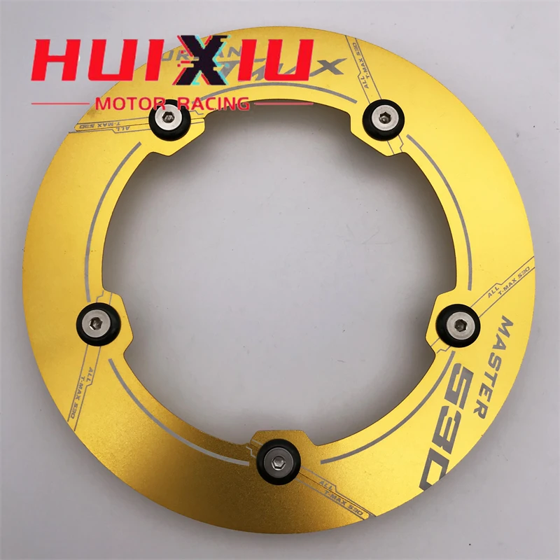 Motorcycle Decorative Cover Transmission Belt Pulley Adornment Cover Wheel Cover For Yamaha T-MAX 530 2017 TMAX530 SX TMAX DX