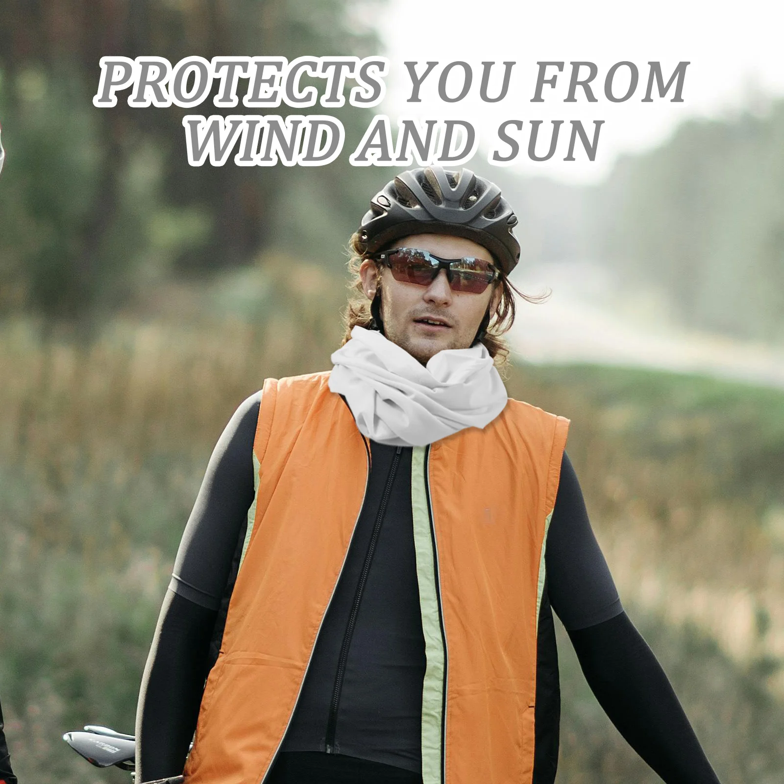 

1Pcs Duskproof Sunproof Mask Premium Cloth Cycling Hiking Versatile Face Cover Windproof Scarf Outdoor Use Duskproof Mask