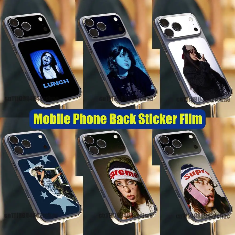 For B-BillieS Hit Me Hard and Soft Lunch iPhone 17 Pro Max Phone Back Sticker Film Decal Skin Wrap Custom Stickers Full Cover
