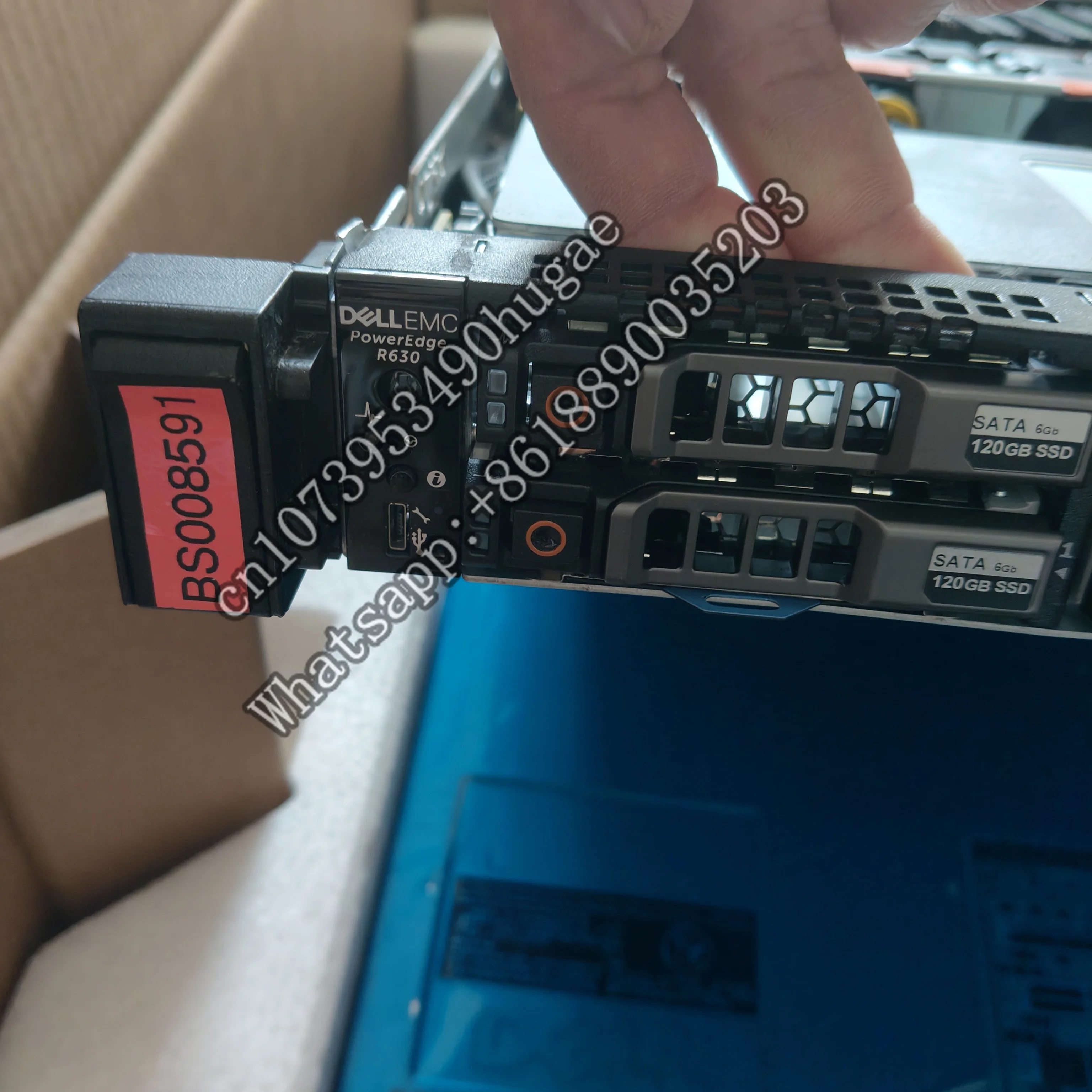 R630 Server for Xeon E5-2680v4 CPU 64GB RAM 8x 2.5inch Drive Bay Rackmount Server with 10Gbps RAID Controller