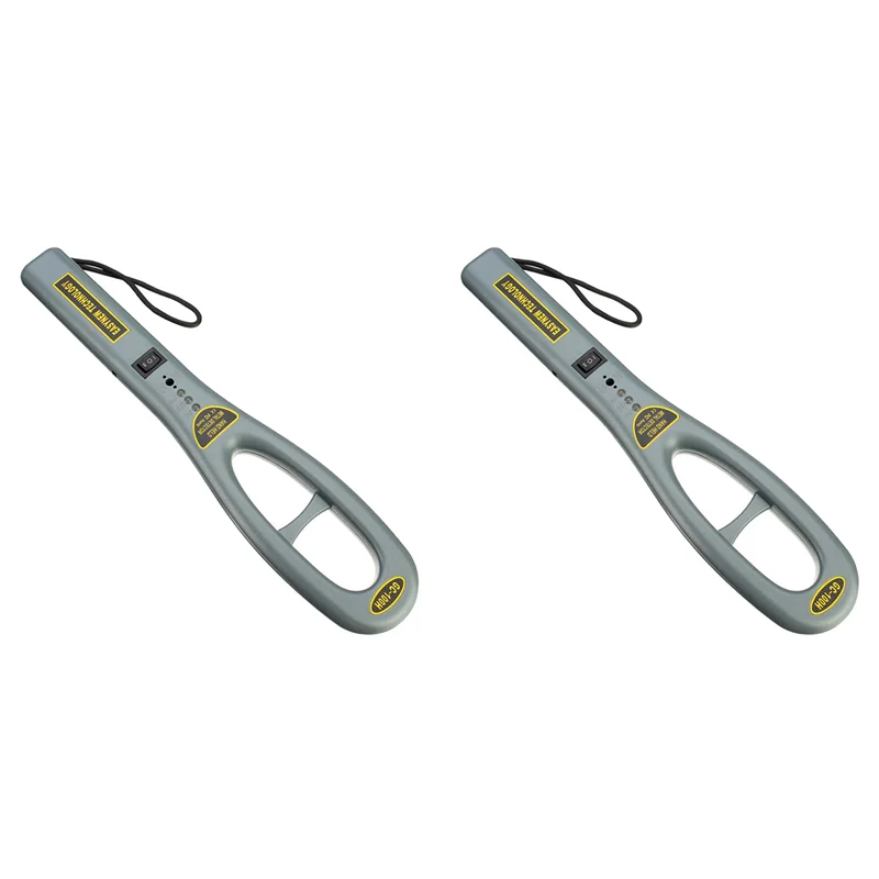Daily Sale 2X GC101H Portable Handheld Metal Detector Body Scanner Security Equipment Metal Detector Super Scan Light Counter