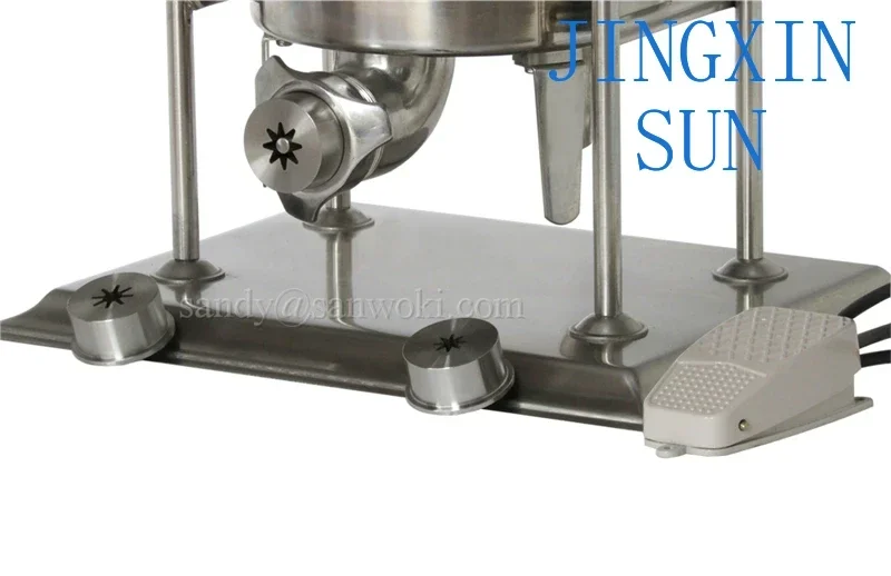 10 l elektrische automatische Churros-Maker-Maschine, kommerzielle Churro-Maschine aus Edelstahl mit 4 Formen,