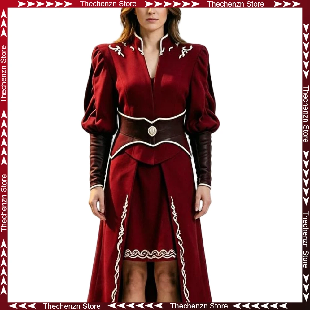 Fancy Dress Azula Cosplay For Women Clothing Cartoon Avatar of Last Cosplay Airbender Costume Halloween Adult Woman Party Outfit