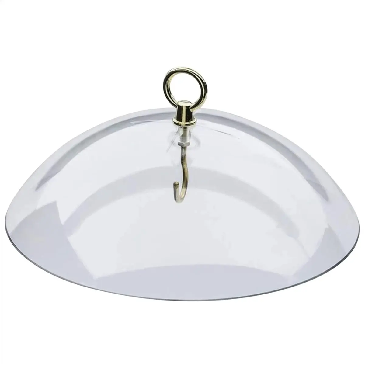 ABJS 2PCS Anti-Squirrel Bird Feeders Protective Cover,Dome Protective Dome,Rain Protective Cover for Hanging Bird Feeders,C