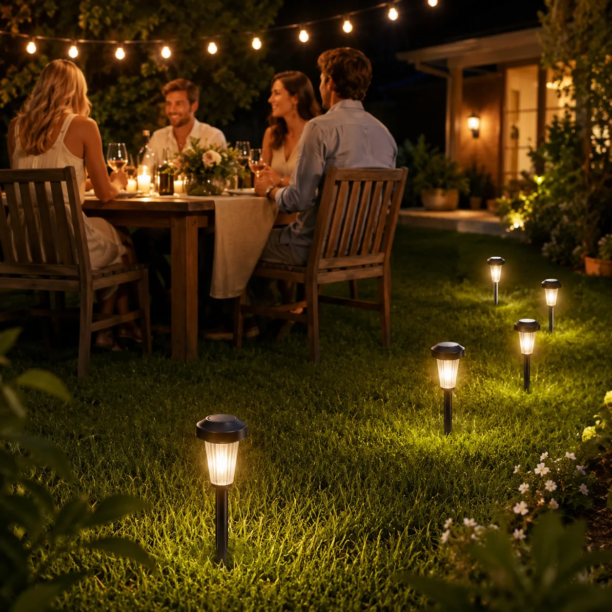 10Pcs Ground Plug Lawn Lamp La - Outdoor Lighting Ground Fixtures recension och pris
