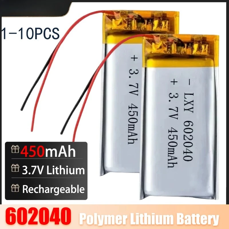 

602040 аккумулятор 3,7 В 450 мАч SFmero de litio Li-ion батарея современные зарядные устройства для GPS MP3 MP4 MP5 coche auriculares celular