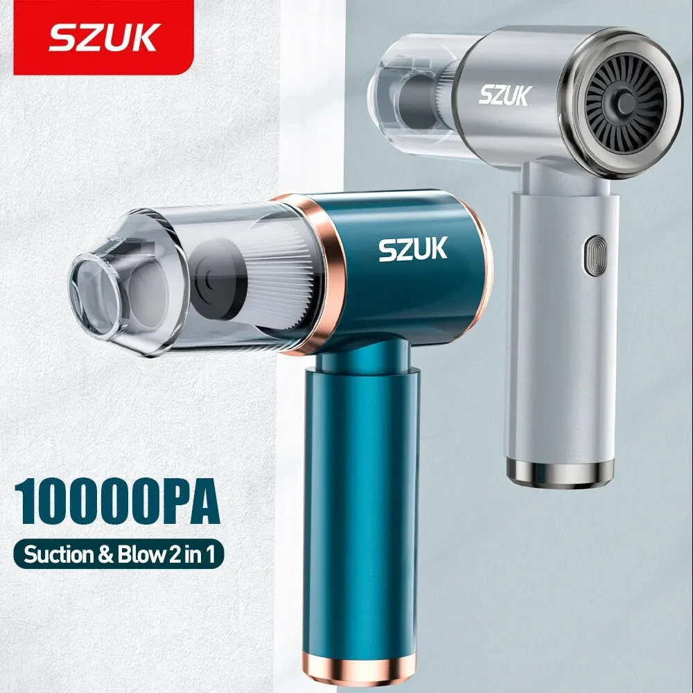 Szuk10000pa車用掃除機ワイヤレスミニハンドヘルド強力吸引洗浄機ポータブルクリーナー車用ホームキーボード