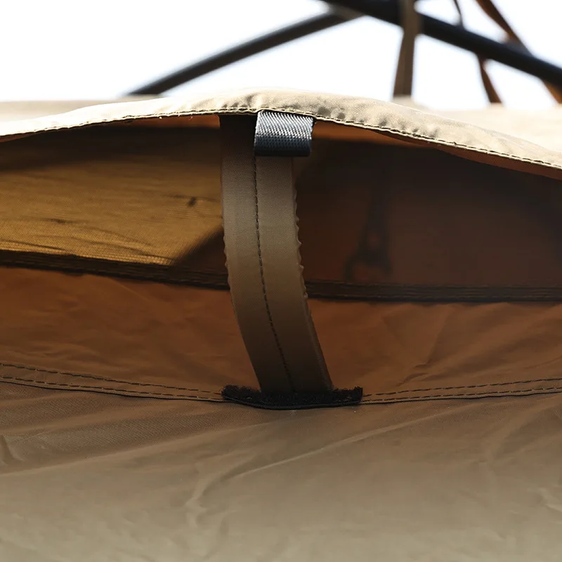 خيمة تخييم كروية محمولة بطبقة مزدوجة مقاومة للبعوض للحماية من الشمس لجميع المواسم تصميم مقاوم للمطر للمغامرات الخارجية #5