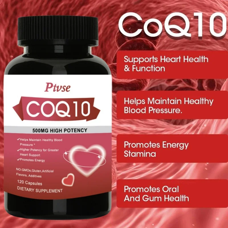 Coenzyme Q10 - a stable, highly absorbable form - supports energy production and promotes overall health.