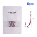 5pcs red print