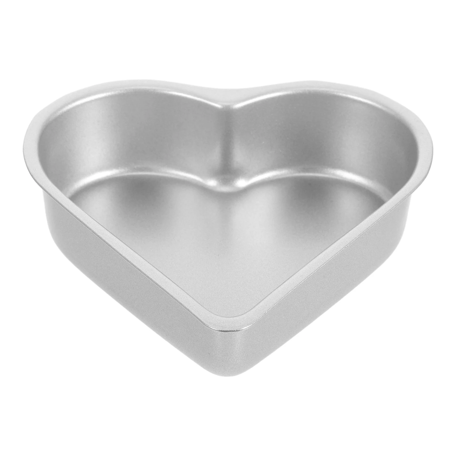 

Heart-Shaped Cake Mold High Carbon Steel Baking Pan for Pudding Muffin Jelly Making Easy Use Heat Conductivity Even Baking Save