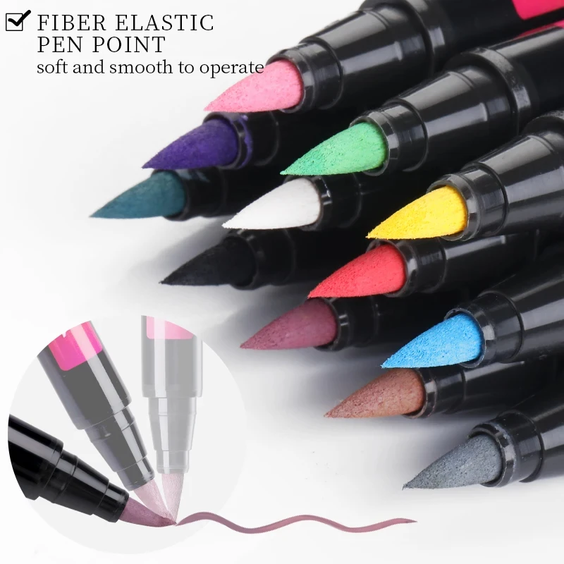 24-48pcs Nail Marker pintauñas boligra Nail Polish PenEco-friendly Waterproof Drawing Painting Liner DIY Nail Polish Accessories
