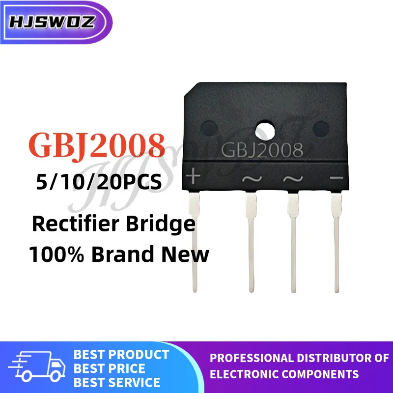 5-20PCS GBJ2008 Gbj…