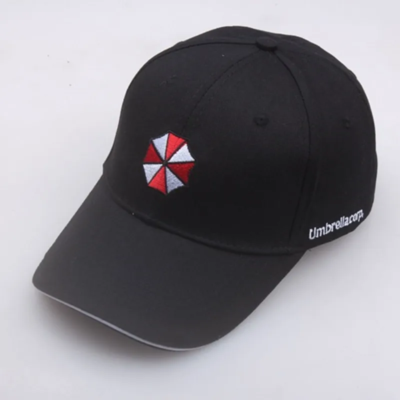 Outdoor Sunscreen Movie Hats Residents Evils Protective Umbrella Baseball Cap Umbrella Corporation Symbol Unisex Adjustable Hat