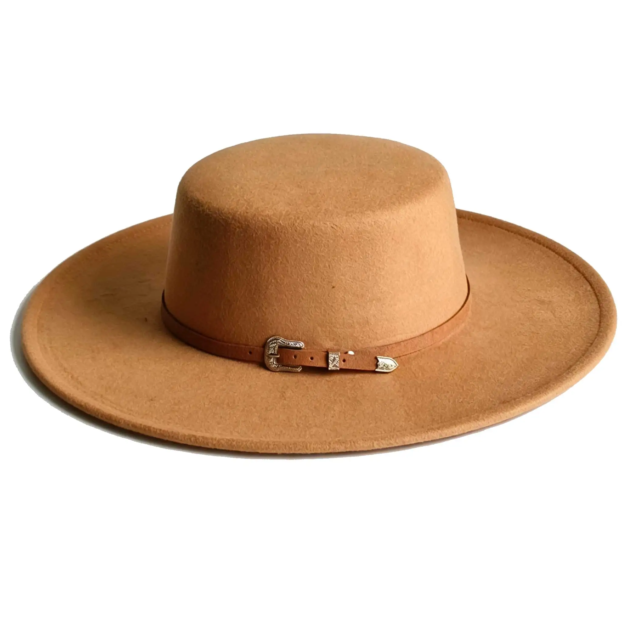 French fedora Flat top classic men's and women's jazz hat Panama hat church hat chapeau femme sombrero