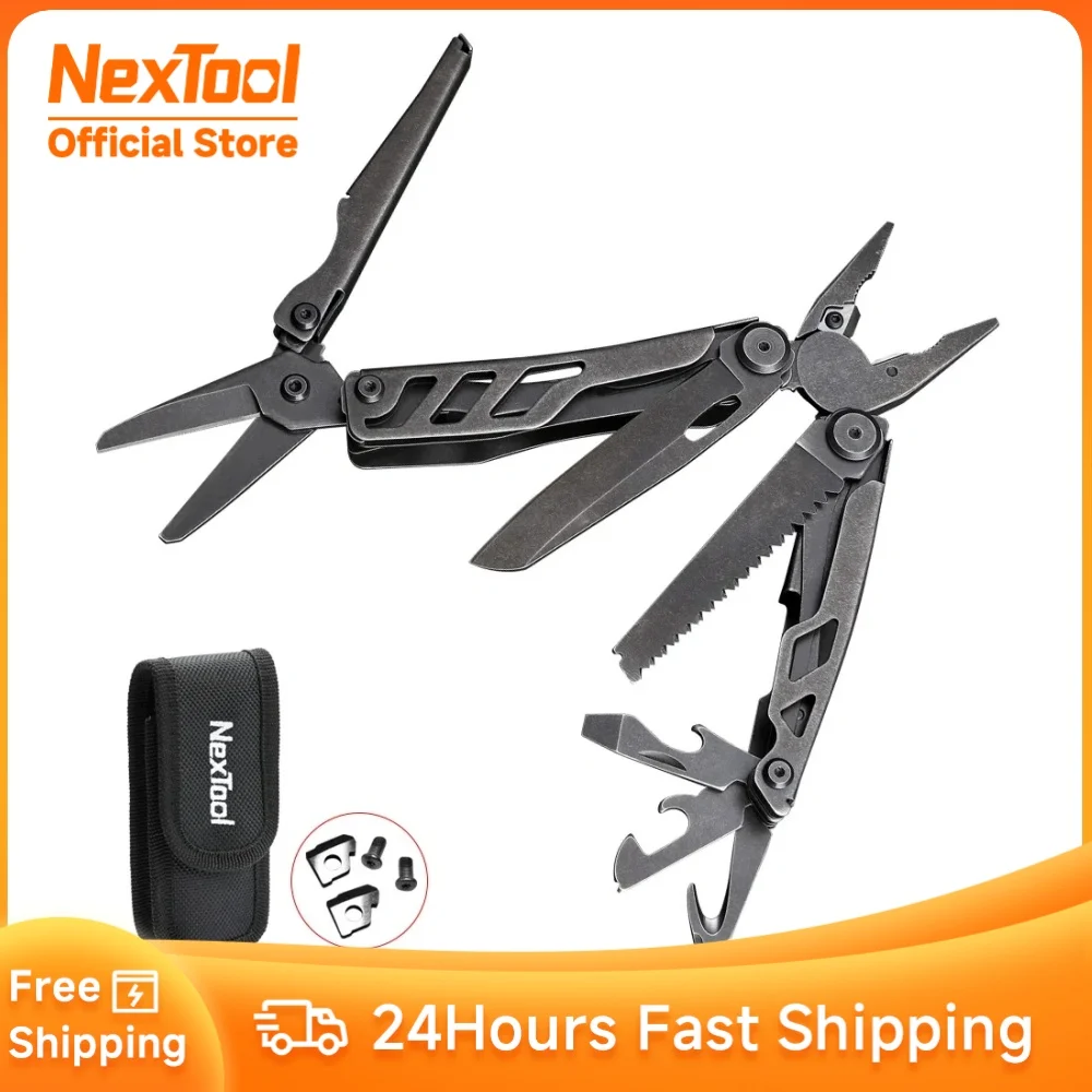 NexTool New Hand Tools Flagship Pro 16 in 1 Multi-tool edc Outdoor Plier Knife Saw Bottle Opener Screwdriver Scissors Multitool