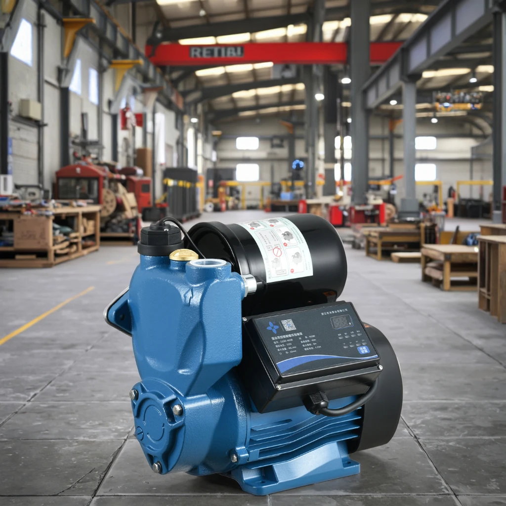 Household Fully Automatic Intelligent Pressurized Tap Water Pressure Silent Cold and Hot Water Self Priming Pump