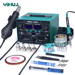 High Power YIHUA 862BD+ Hot Air Gun Soldering Station With Imported Heater Used For Phone Repair And Solder