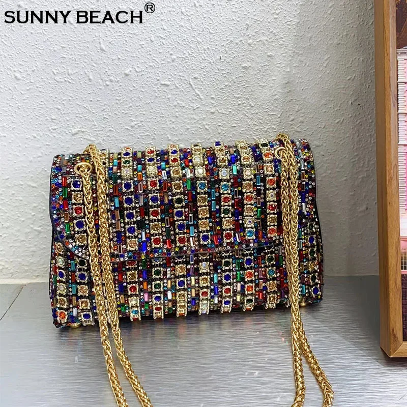 

Vivi блестящий кошелек вечерние красочные стразы клатчи сумка на плечо женская сумка через плечо женская вечеринка маленький кошелек