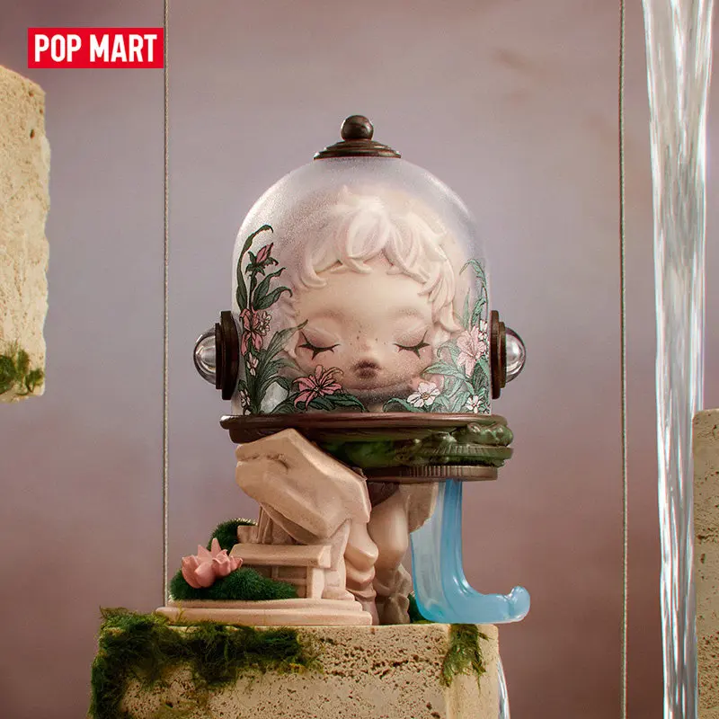 POP MART SKULLPANDA WHERE TIME DWELLS Serie Blind Box Spielzeug Überraschungsbox Mystery Box Puppe Niedliche Anime-Figur Deko