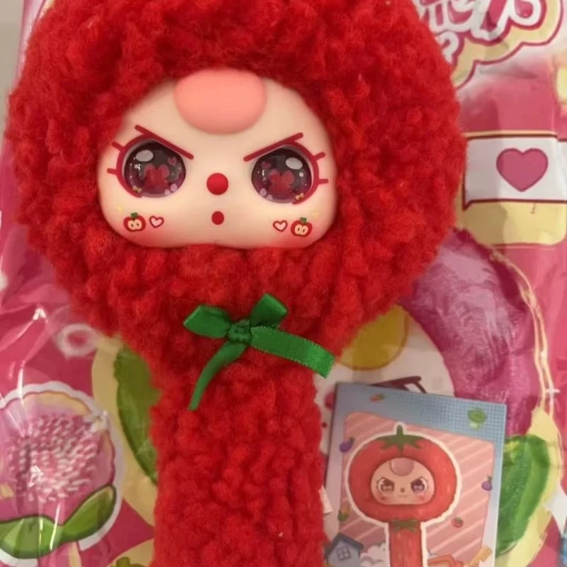 طفل ثلاثة 8 قطع أمشاط سلسلة القطيفة صندوق أعمى لك لطيف اللعب مع أمشاط يومية وجمع الهدايا صندوق غامض