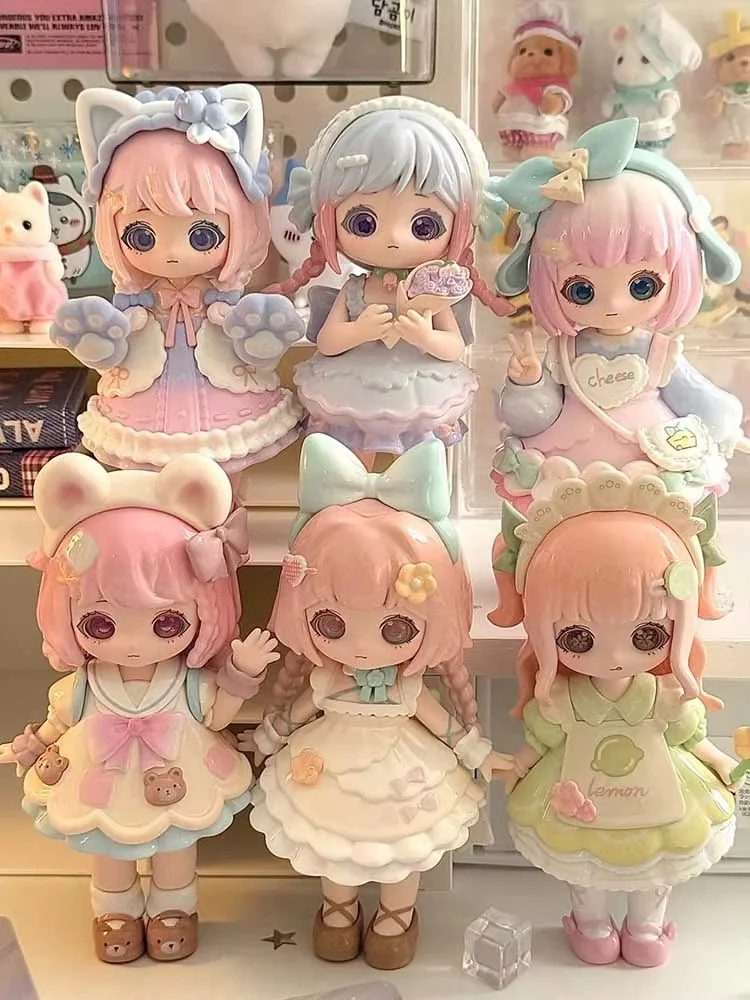 

SIMONTOYS LIRORO Candy House Series Blind Box Creative Handmade Room Decoration Ornament Collection Trendy Play Doll Decorative