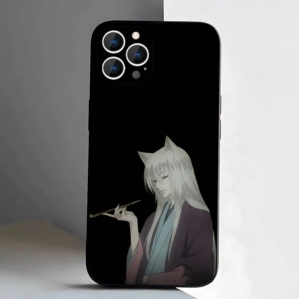 Custodia per telefono K-Kamisama Hajimemashita per iPhone 17,16,15,14,13,12,Pro,Max,Plus,E,SE4,Air,Mini scatola morbida nera