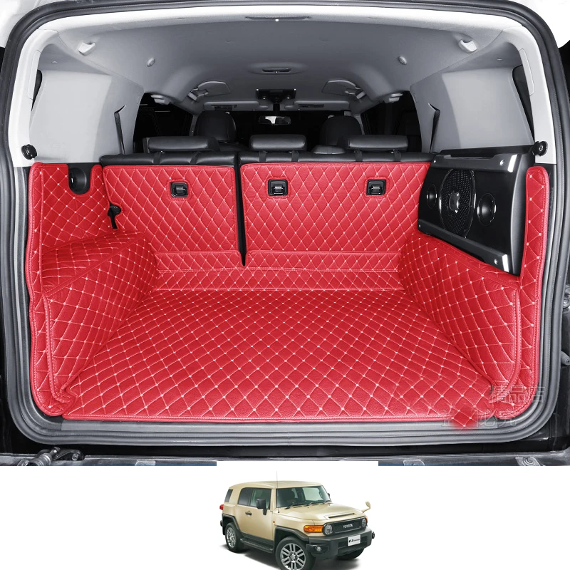 Leer Kofferbak Mat Lijnvervoer Voor Toyota Fj Cruiser 2006 2007 2008 2009 2010 2011 2012 2013 2014 2015 2019 2020 2021 2022 2023