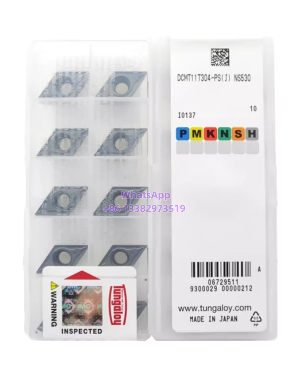 TUNGALOY DCMT070202 DCMT070204 DCMT11T302 DCMT11T304 DCMT070208 DCMT11T308 AH725 AH8015 NS9530 Carbide Insert DCMT Inserts