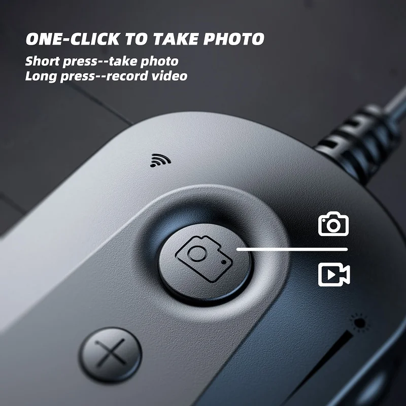 Endoscopio WIFI industriale Telecamera con messa a fuoco automatica HD1080P Singola doppia lente tripla Periscopio per ispezione tubi per auto senza fili LED impermeabile